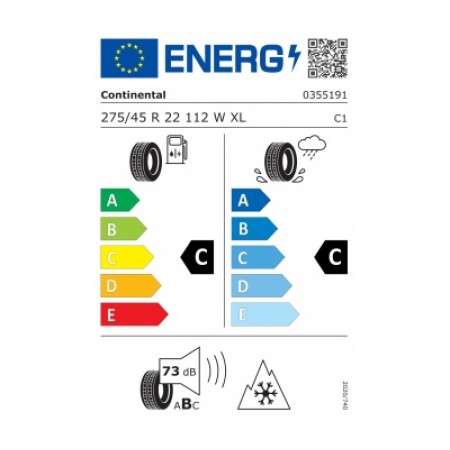 Continental TS-850P 275/45 R22 112W XL